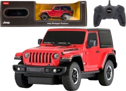 Voiture télécommandée Jeep Wrangler Rubicon rouge