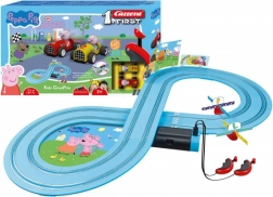 circuit de voitures Carrera First Peppa Pig 2,4 m