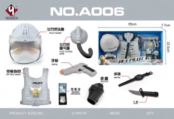 Ensemble de petit pilote avec pistolet interactif et casque réglable