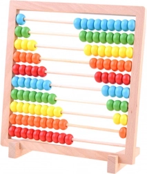 Abacus scolaire en bois coloré