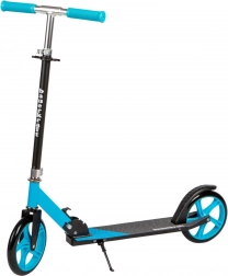 Trottinette urbaine pliable pour enfants et ados 200 mm, hauteur réglable 85,5–95,5 cm