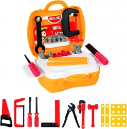 Set d’outils dans une mallette portable pour petits réparateurs
