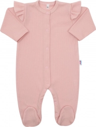 Combinaison bébé en coton New Baby Practical rose