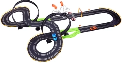Grande piste de course avec 2 voitures, longueur de parcours 787 cm