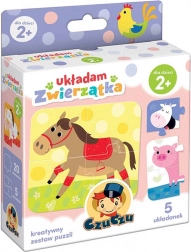 CzuCzu Puzzle J’assemble les animaux - 5 sets