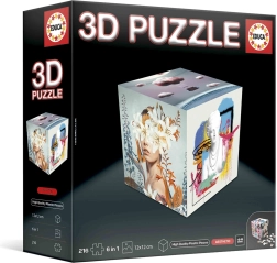 Educa puzzle 3D cube Estetika 216 pièces
