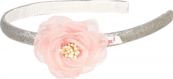 Serre-tête avec rose en tulle