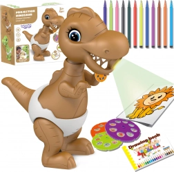 Woopie projecteur dinosaure pour dessiner avec feutres