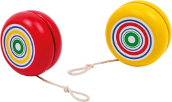 small foot Yo-Yo en bois Spirale jaune