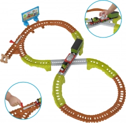 Thomas & Friends – centre de recyclage – circuit de train avec locomotive Whiff, 17 pièces