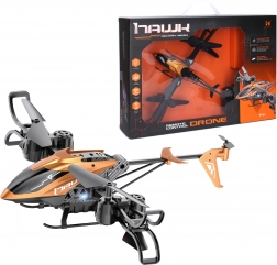 Hélicoptère RC à ailes pliantes 2,4 GHz 26 cm