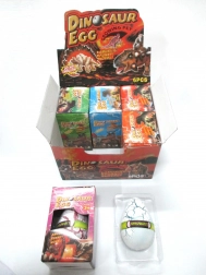 Œuf avec dinosaure grandissant 12×8 cm