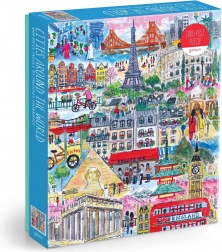Galison puzzle Villes du monde Michael Storrings 1000 pièces