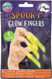 MOXY ongles d’Halloween lumineux 4 pcs