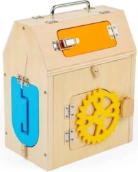 Bigjigs Toys Planche d’activités Maison pour enfants