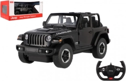 Voiture RC JEEP Wrangler Rubicon 1:14 noire par Rastar