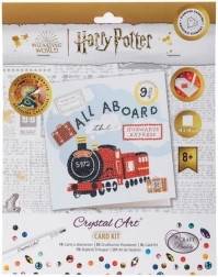 Carte Crystal Art – Bravický Express 18 × 18 cm