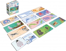 Véééliké puzzle duo : où vivent les animaux