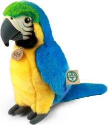 Perroquet ara en peluche 28 cm écoresponsable
