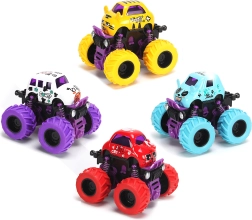 Voiture métallique Bigfoot mini 9 cm à friction