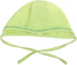 Bonnet pour bébé New Baby vert 62 (3–6 mois)