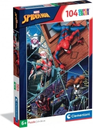 Puzzle Spider-Man 104 pièces Clementoni