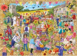 Puzzle festival des épouvantails 1000 pièces