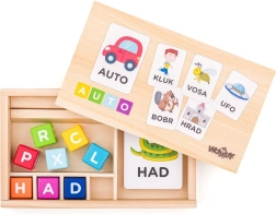 Woody compose des mots – jeu éducatif pour enfants