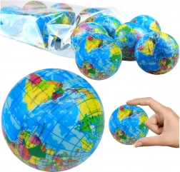 Balle antistress globe 6 cm