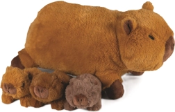 Cozy Noxxiez capybara avec maman – ensemble en peluche