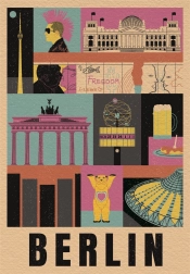 Puzzle 1000 pièces Style in the City: Berlin – boîte compacte