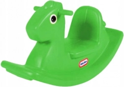 Cheval à bascule vert
