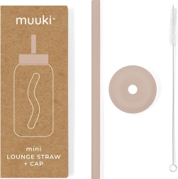 Paille et couvercle Desert Rose de MUUKI Lounge