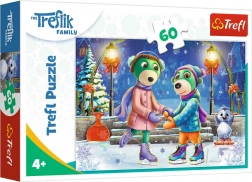 Puzzle 60 pièces Hiver chez les Treflik