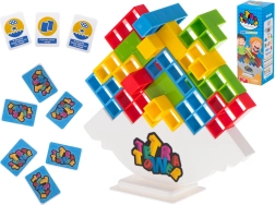 Jeu d'équilibre logique Montessori dans le style Tetris