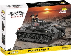 Kit de construction du char Panzer I Ausf. B 1:28 – 654 pièces