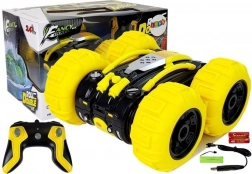 cascadeur RC amphibie et réversible 1:24 jaune