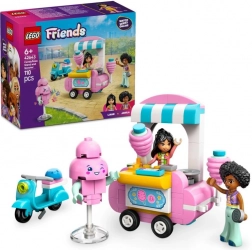 Lego Friends stand de barbe à papa avec scooter