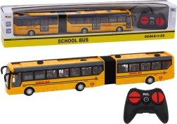 Bus scolaire Articulé télécommandé RC 1:32 jaune