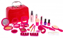 Set de maquillage pour filles + trousse - 23 pièces