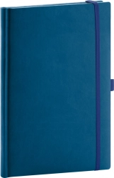 Carnet à points élégant de couleur bleue