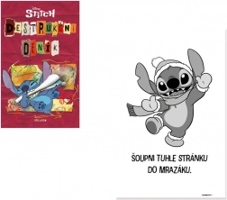 journal de destruction Stitch format de poche 13 × 20 cm