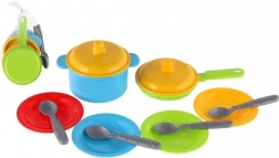 Ensemble de cuisine coloré pour enfants 12 pcs