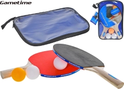 Set Gametime de tennis de table pour joueurs récréatifs avec étui