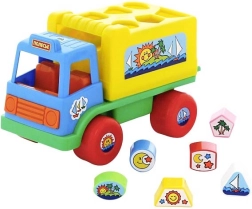 Jeu d’encastrement voiture pour enfants