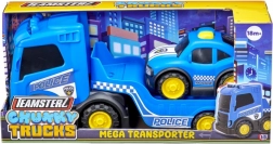 Camion de police Teamsterz avec petite voiture