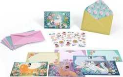 Coffret cadeau d’invitations animaux fantastiques DJECO