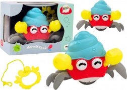 Crabe marcheur à remontoir – jouet interactif coloré pour enfants