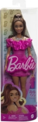 Barbie mannequin en robe rose à volants