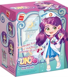 QMAN Série UNA armoire – ensemble de construction docteure pour enfants